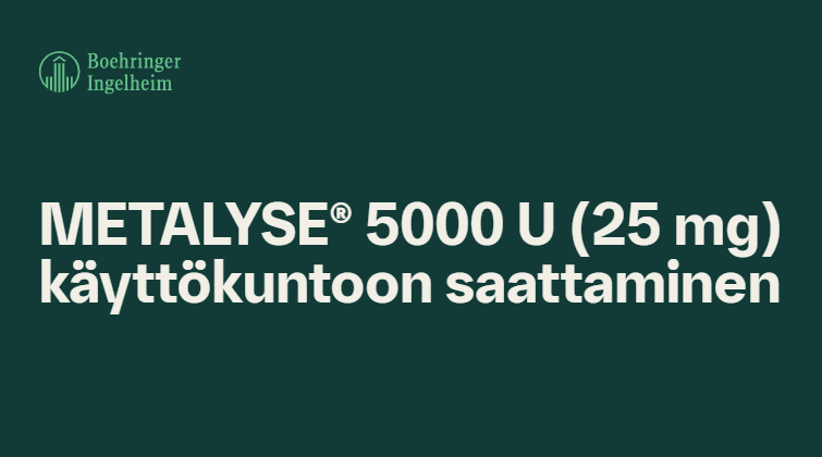 Metalyse käyttökuntoon saattaminen