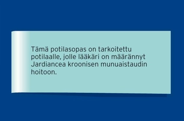 Jardiance®-potilasopas krooniseen munuaistautiin