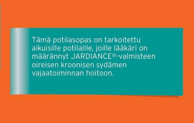 Jardiance®-potilasopas krooniseen sydämen vajaatoimintaan
