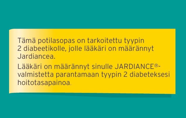 Jardiance®-potilasopas tyypin 2 diabeetikolle