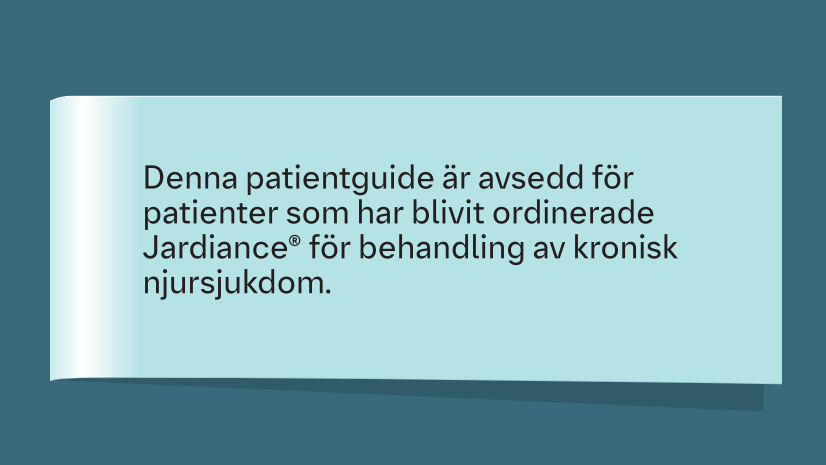 Jardiance® patientguide för behandling av kronisk njursjukdom
