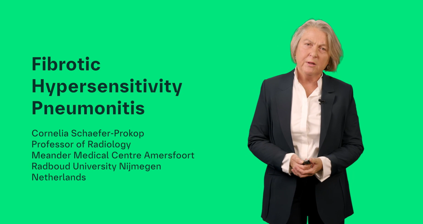 Fibrotic hypersensitivity pneumonitis - Cornelia Schaefer-Prokop