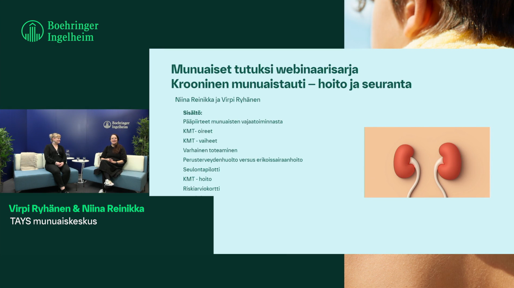 Kroonisen munuaistauti - hoito ja seuranta - Virpi Ryhänen & Niina Reinikka
