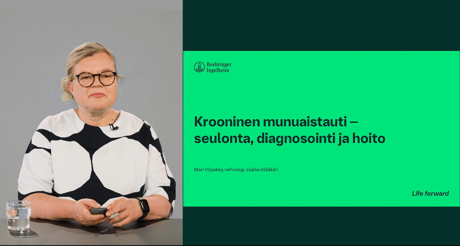 Krooninen munuaistauti - seulonta, diagnosointi ja hoito