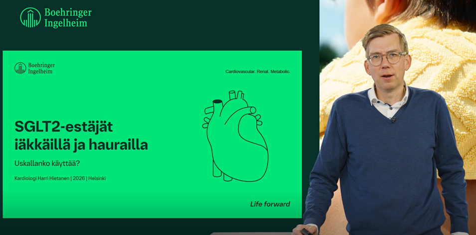 SGLT2-estäjät iäkkäillä ja haurailla - Harri Hietanen