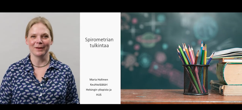 Spirometrian tulkintaa - Maria Hollmen