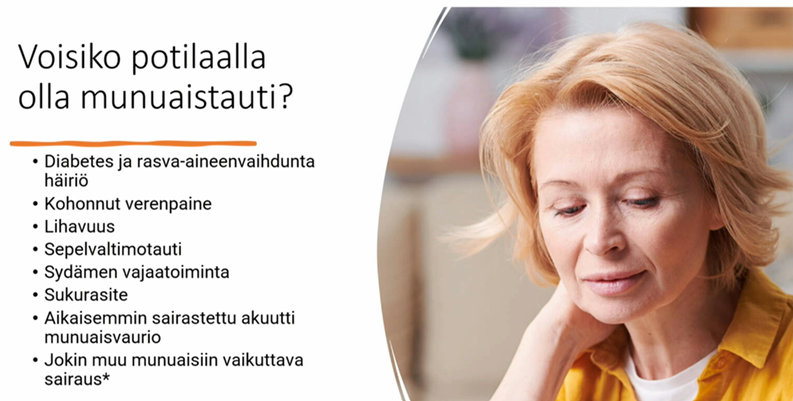 Voisiko potilaalla olla munuaistauti  - Maarit Heinimäki